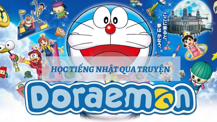 Học tiếng Nhật qua truyện Doraemon